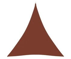 Uždanga nuo saulės, terakota, 4,5x4,5x4,5m, oksfordo audinys