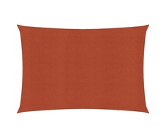 Uždanga nuo saulės, terakota spalvos, 2,5x4m, HDPE, 160g/m²