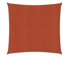 Uždanga nuo saulės, terakota spalvos, 2x2m, HDPE, 160g/m²