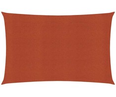 Uždanga nuo saulės, terakota spalvos, 2x3,5m, HDPE, 160g/m²