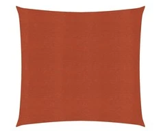 Uždanga nuo saulės, terakota spalvos, 4x4m, HDPE, 160g/m²