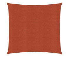 Uždanga nuo saulės, terakota spalvos, 6x6m, HDPE, 160g/m²