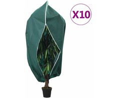 Uždangalai augalams su užtrauktukais, 10vnt., 3,93x3,5m, 70g/m²