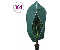 Uždangalai augalams su užtrauktukais, 4vnt., 3,93x3 m, 70g/m²