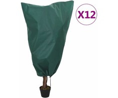 Uždangalai augalams su virvutėmis, 12vnt., 0,8x1m, 70g/m²