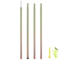 Uždangos nuo saulės stulpas, 200cm, galvanizuotas plienas