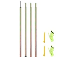 Uždangos nuo saulės stulpas, 250cm, galvanizuotas plienas