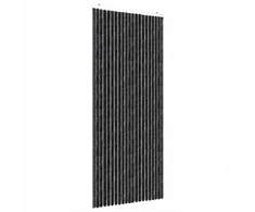 Užuolaida nuo musių, antracito spalvos, 100x230cm, šenilis