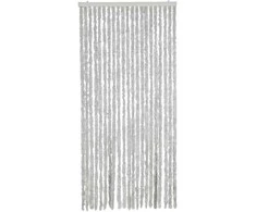 Užuolaida nuo musių, pilkos spalvos, 90x200cm, šenilis