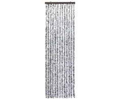 Užuolaida nuo vabzdžių, ruda ir smėlio, 118x220cm, šenilis