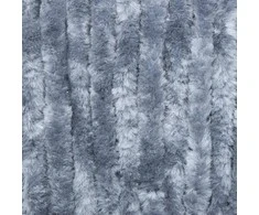 Užuolaida nuo vabzdžių, sidabrinės spalvos, 56x200cm, šenilis