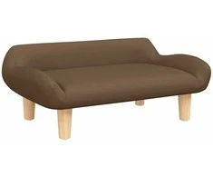 Vaikiška sofa, rudos spalvos, 70x40x24cm, audinys