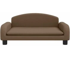 Vaikiška sofa, rudos spalvos, 70x45x30cm, audinys