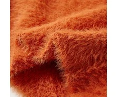 Vaikiškas megztinis, degintos oranžinės spalvos, megztas, 104 dydžio