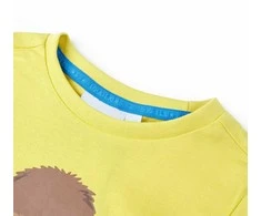 Vaikiški marškinėliai trumpomis rankovėmis, geltoni, 92 dydžio