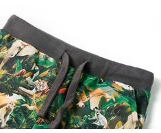 Vaikiški šortai su sutraukiama juostele, sendinti benzino, 116 dydžio