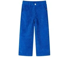Vaikiškos kelnės, kobalto mėlynos spalvos, velvetas, 104 dydžio