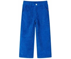 Vaikiškos kelnės, kobalto mėlynos spalvos, velvetas, 116 dydžio