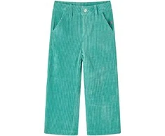 Vaikiškos kelnės, mėtinės žalios spalvos, velvetas, 104 dydžio