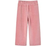 Vaikiškos kelnės, šviesiai rožinės spalvos, velvetas, 128 dydžio
