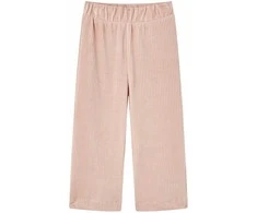 Vaikiškos kelnės, šviesiai rožinės spalvos, velvetas, 104 dydžio