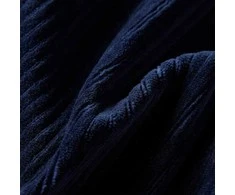 Vaikiškos kelnės, tamsiai mėlynos spalvos, velvetas, 116 dydžio