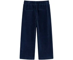 Vaikiškos kelnės, tamsiai mėlynos spalvos, velvetas, 104 dydžio