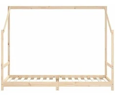 Vaikiškos lovos rėmas, 90x200cm, pušies medienos masyvas