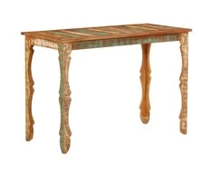 Valgomojo stalas, 110x52x76cm, perdirbtos medienos masyvas