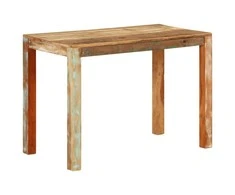 Valgomojo stalas, 110x55x76cm, perdirbtos medienos masyvas