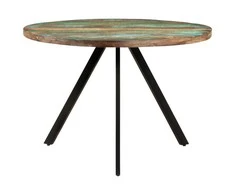Valgomojo stalas, 110x75cm, perdirbtos medienos masyvas