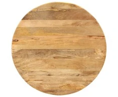 Valgomojo stalas, 110x78cm, mango medienos masyvas ir plienas