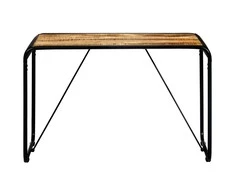 Valgomojo stalas, 118x60x76cm, neapdorotas mango masyvas
