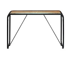 Valgomojo stalas, 118x60x76cm, perdirbtos medienos masyvas