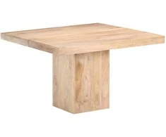 Valgomojo stalas, 120x120x77cm, mango medienos masyvas