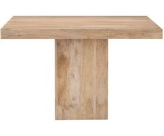 Valgomojo stalas, 120x120x77cm, mango medienos masyvas