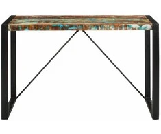 Valgomojo stalas, 120x55x76cm, perdirbtos medienos masyvas