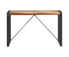 Valgomojo stalas, 120x60x75cm, medienos masyvas