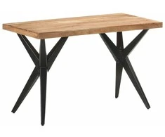 Valgomojo stalas, 120x60x76cm, akacijos medienos masyvas