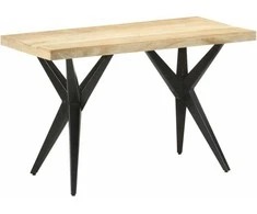Valgomojo stalas, 120x60x76cm, mango medienos masyvas