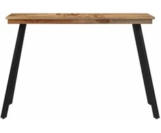 Valgomojo stalas, 120x62x76cm, tikmedžio medienos masyvas