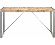 Valgomojo stalas, 140x70x75cm, mango medienos masyvas