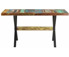Valgomojo stalas, 140x70x76cm, perdirbtos medienos masyvas