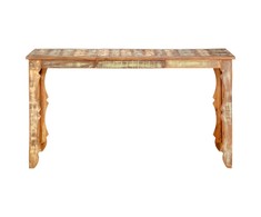Valgomojo stalas, 140x70x76cm, perdirbtos medienos masyvas