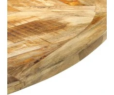 Valgomojo stalas, 150x76cm, neapdorotos mango medienos masyvas