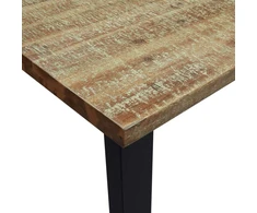Valgomojo stalas, 150x90x75cm, akacijos medienos masyvas