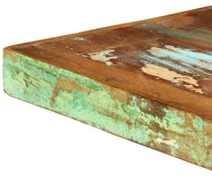 Valgomojo stalas, 160x80x75cm, perdirbtos medienos masyvas