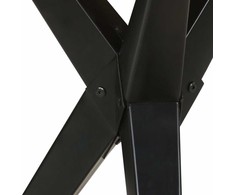 Valgomojo stalas, 160x80x76cm, neapdorota mango mediena