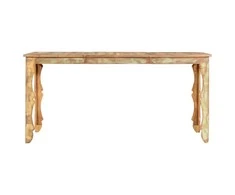 Valgomojo stalas, 160x80x76cm, perdirbtos medienos masyvas