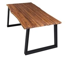Valgomojo stalas, 170x90x75cm, akacijos medienos masyvas